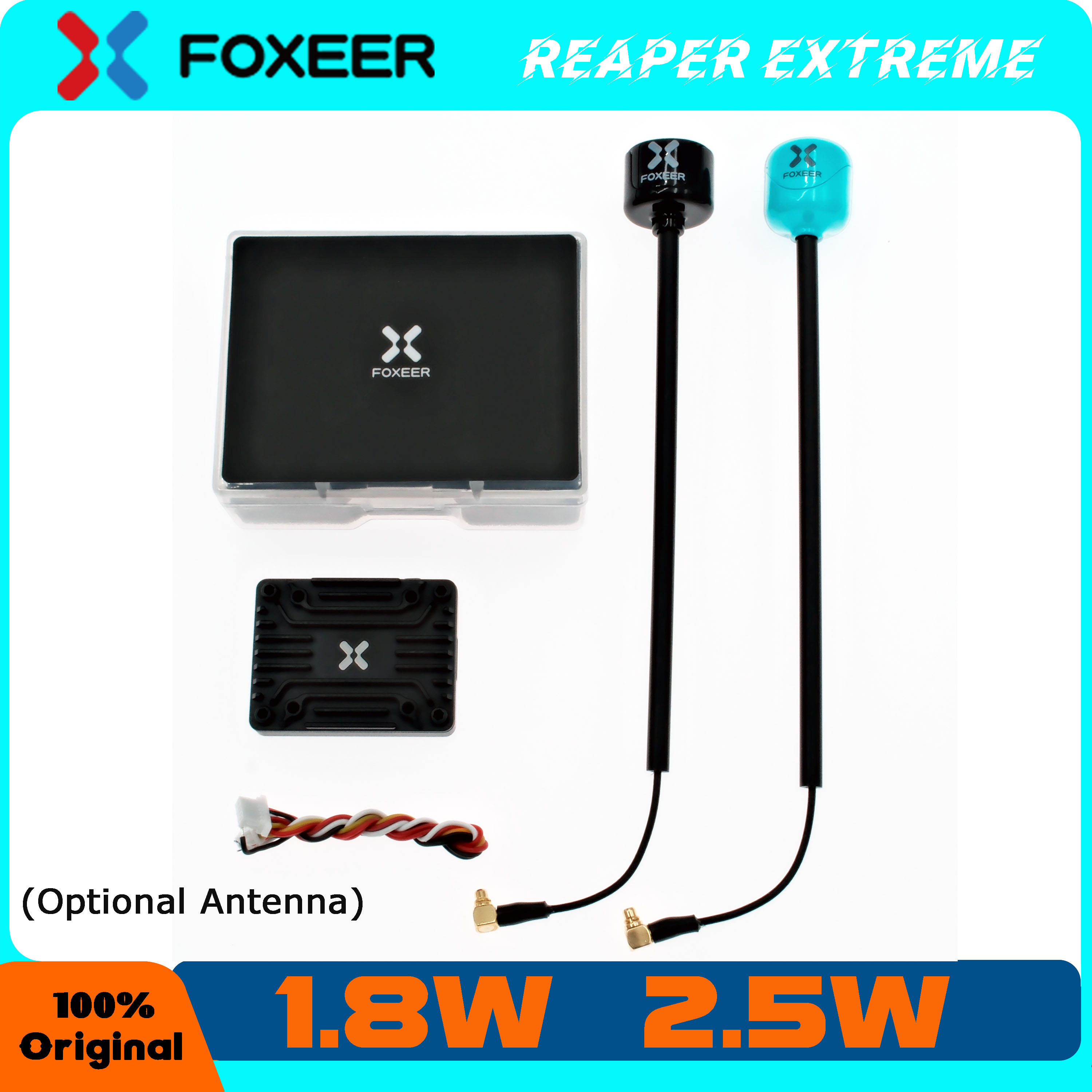 Foxeer Reaper Extreme 2.5W Vtx - Foxeer Reaper 익스트림 2.5W/1.8W 5.8G 72CH