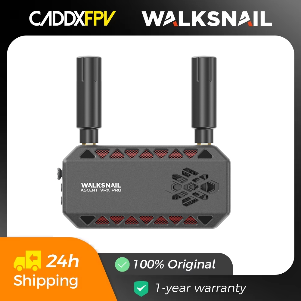 Skyzone Sky04O Pro Fpv Goggles - Caddx Walksnail Ascent VRX Pro 수신기는